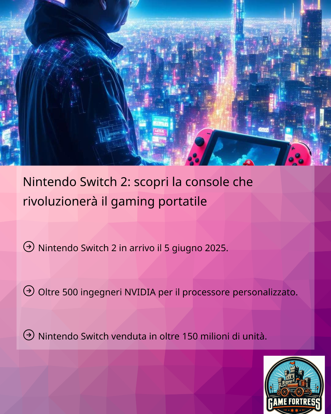 Nintendo Switch 2: scopri la console che rivoluzionerà il gaming ...