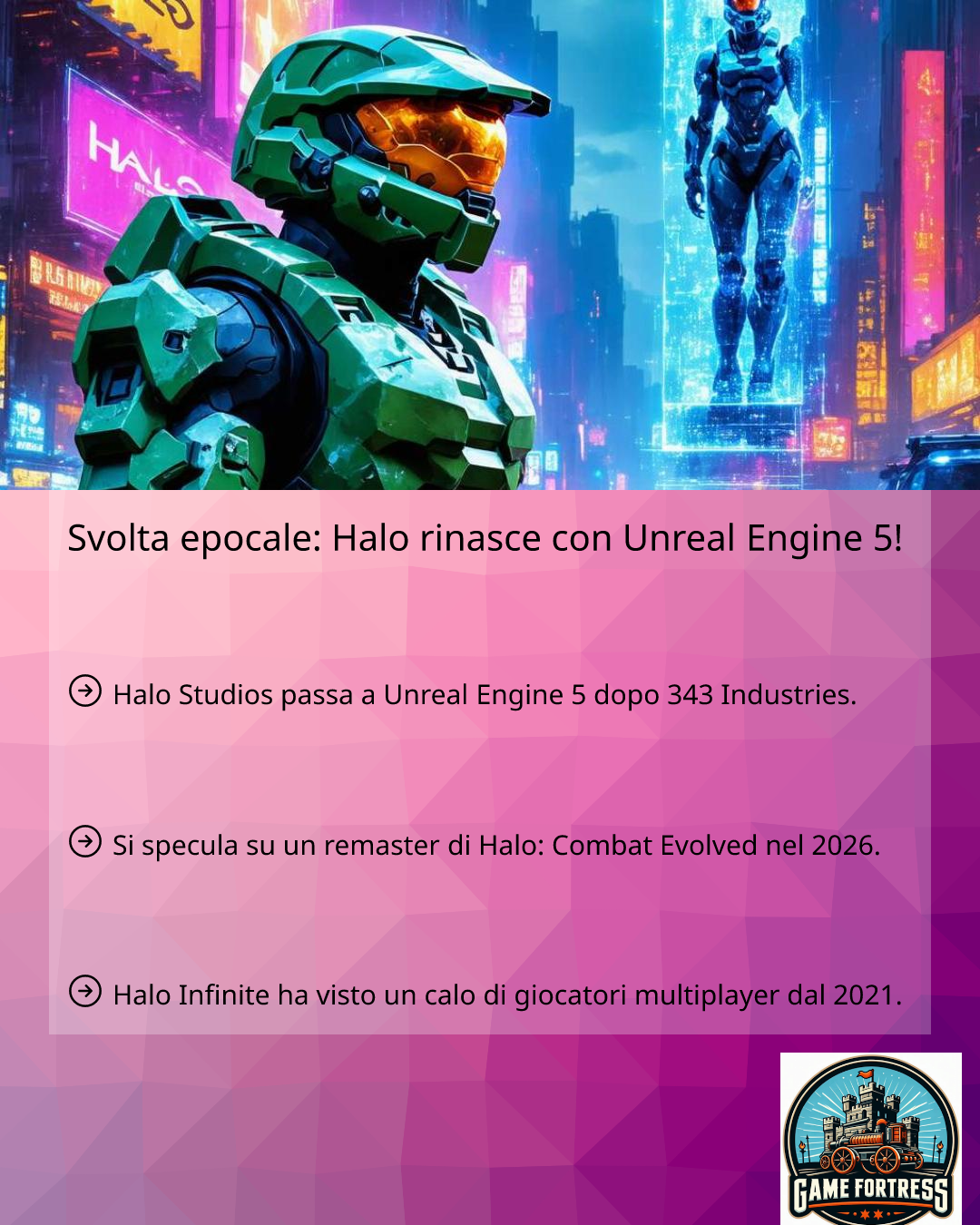 Svolta epocale: Halo rinasce con Unreal Engine 5! - Thegamefortress