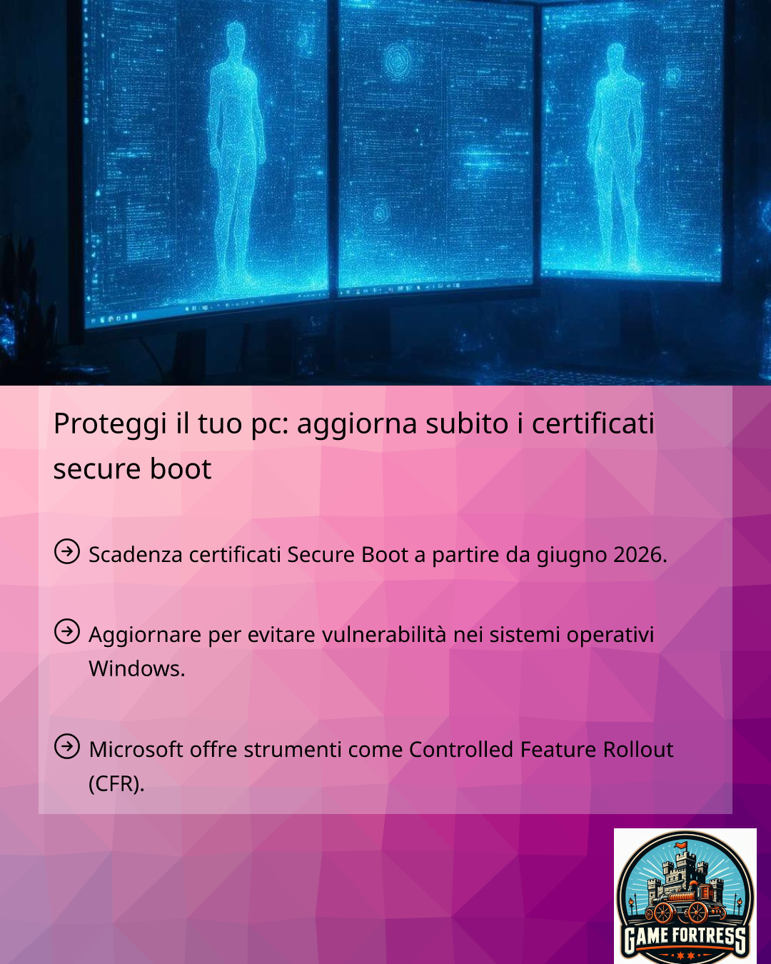 Proteggi il tuo pc: aggiorna subito i certificati secure boot ...