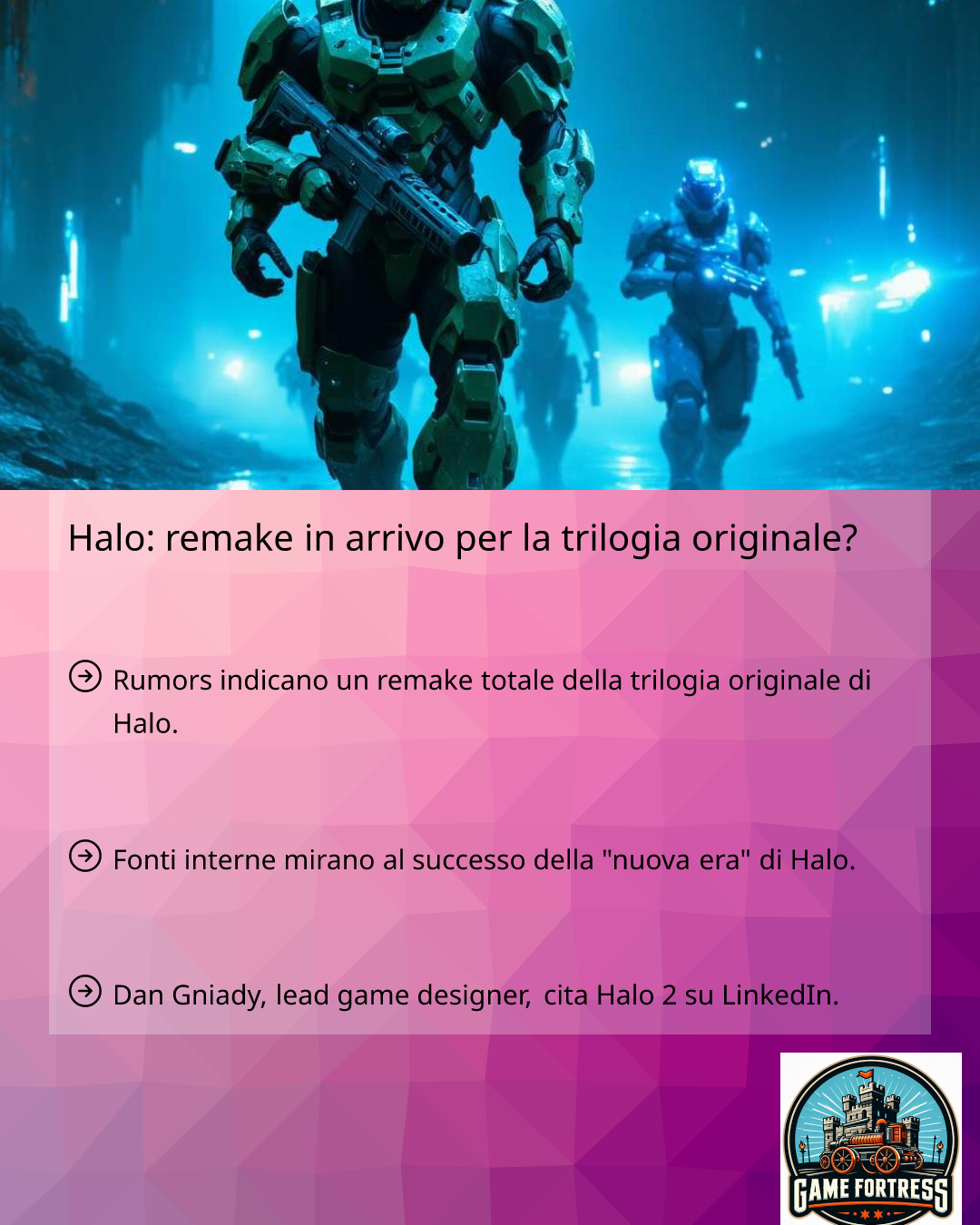 Halo: remake in arrivo per la trilogia originale? - Thegamefortress