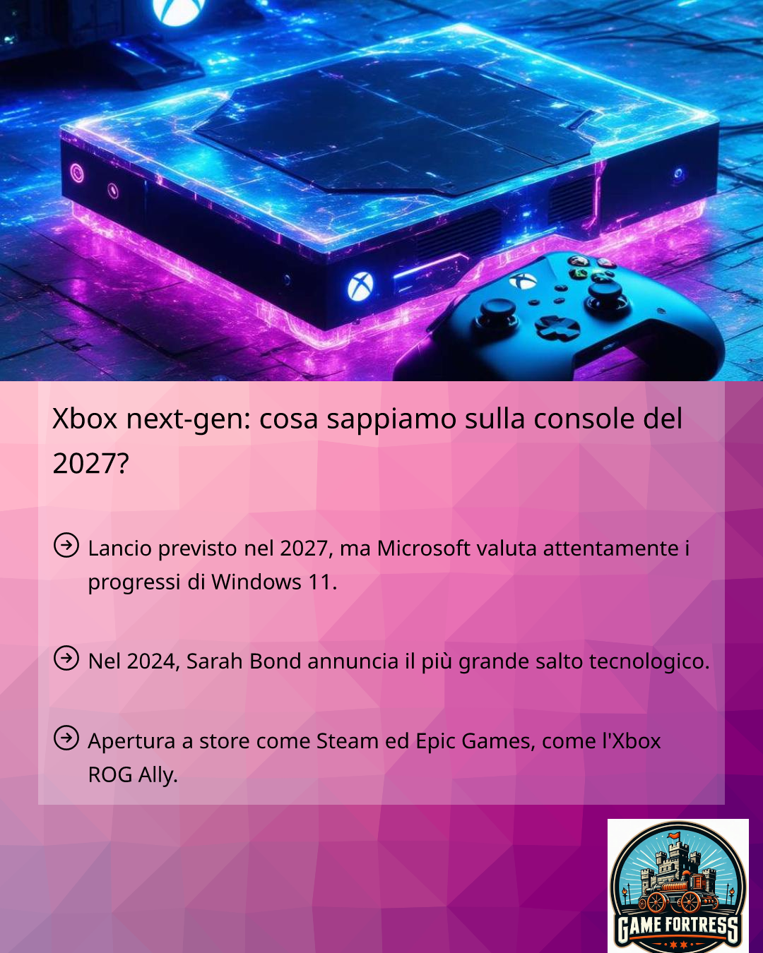 Xbox next-gen: cosa sappiamo sulla console del 2027? - Thegamefortress