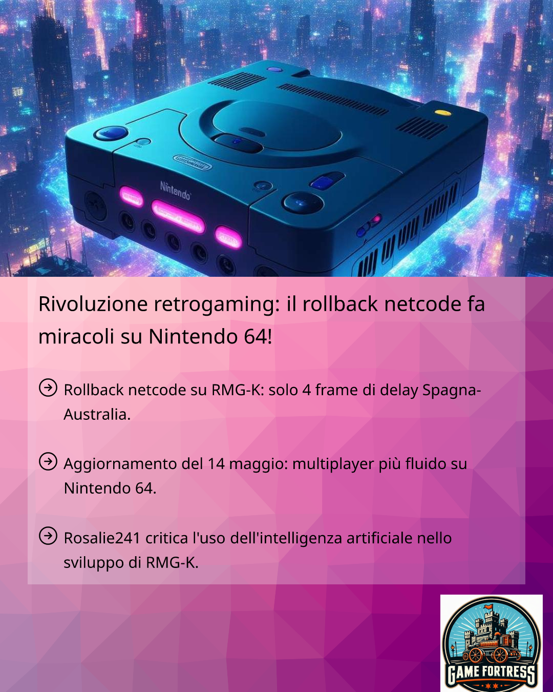 Roll Back Netcode Explained Rivoluzione retrogaming: il rollback netcode fa miracoli su Nintendo 64 ...