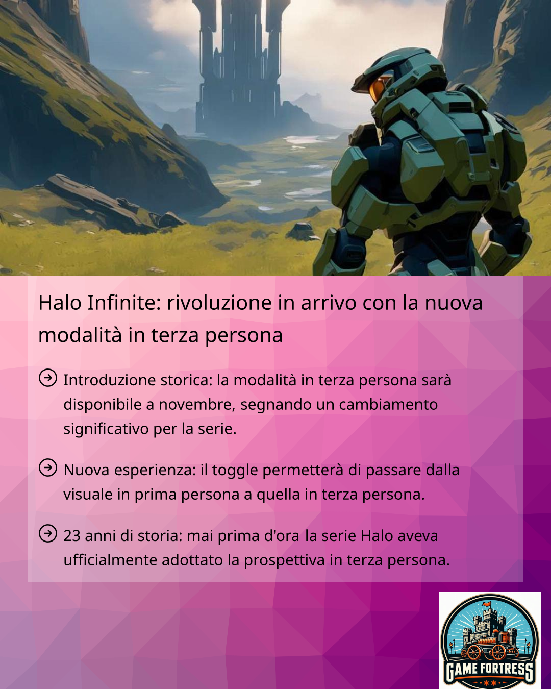 Halo Infinite: rivoluzione in arrivo con la nuova modalità in terza ...
